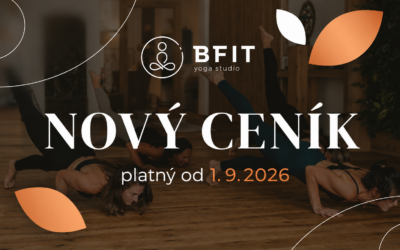 Změna ceníku od 1. 9. 2026